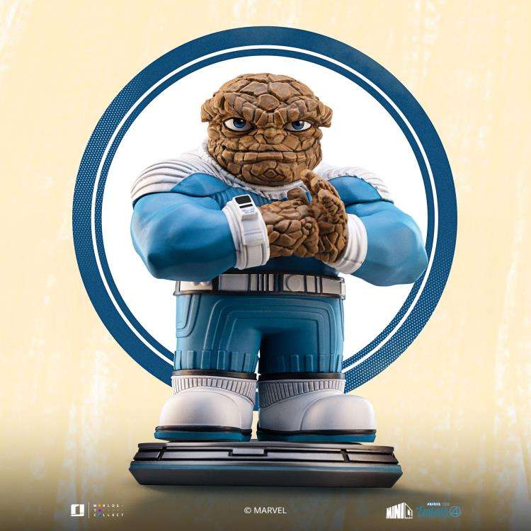 IRON STUDIOS FANTASTIC FOUR FIRST STEPS THING MINICO STATUA 18 cm