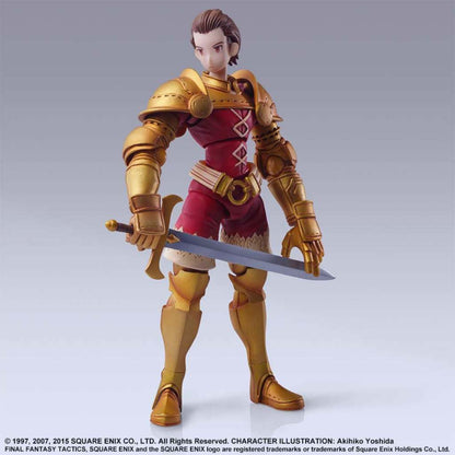 SQUARE ENIX FF TACTICS DELITA HEIRAL BRING ARTS AF ACTION FIGURE 14 cm