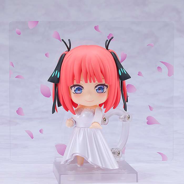 THE QUINTESSENTIAL QUINTUPLETS NENDOROID ACTION FIGURA NINO NAKANO: WEDDING DRESS VER. 10 CM GOOD SMILE COMPANY