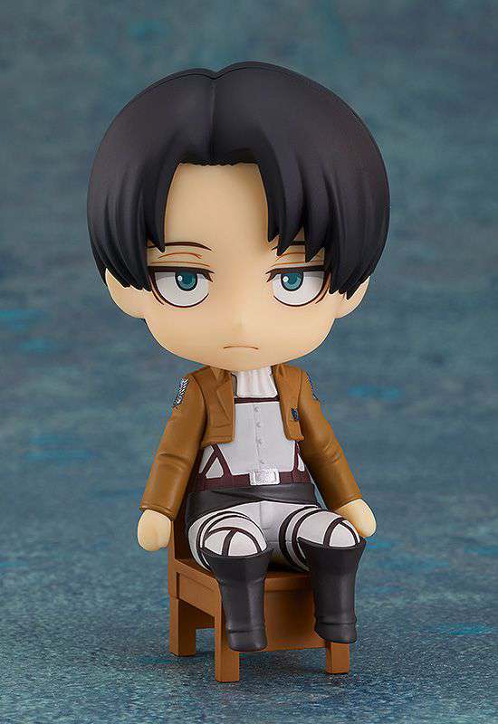 GOODSMILE LEVI ATTACK ON TITAN NENDOROID SWACCHAO! MINI FIGURA 10 CM