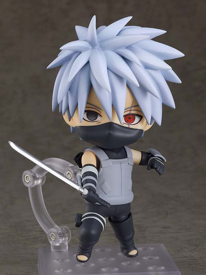 GOOD SMILE COMPANY KAKASHI & ANBU - NARUTO HATAKE BLACK NENDORO MINI FIGURA 10 cm