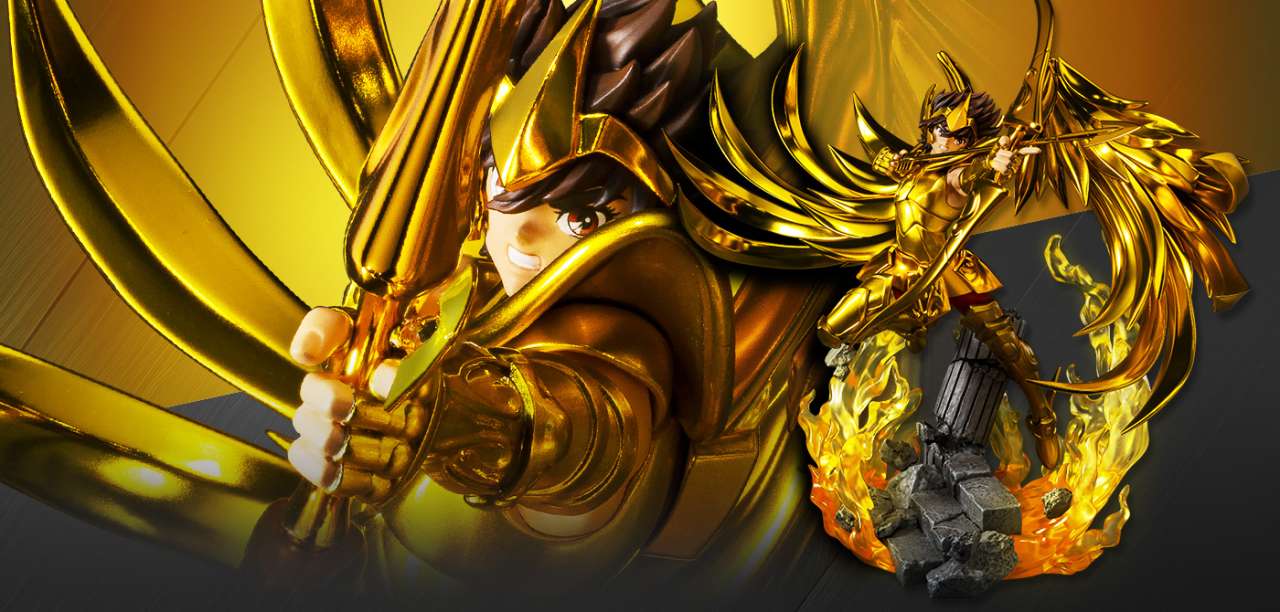 SAINT SEIYA FIGUARTS ZERO METALLIC TOUCH STATUA PEGASUS SAGITTARIUS 25 CM BANDAI