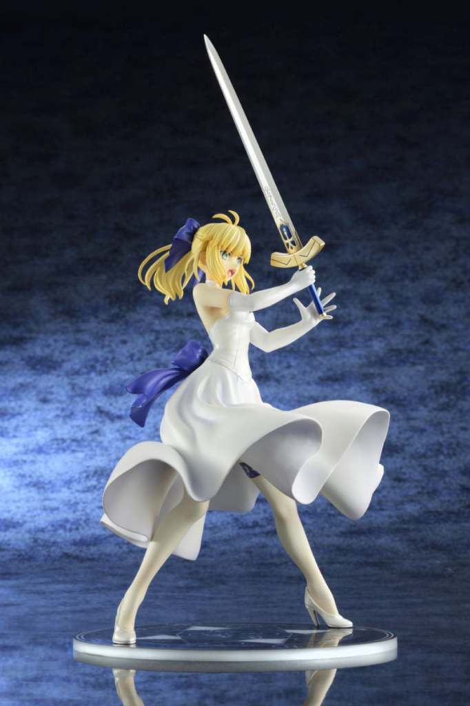 BELLFINE FATE S/N SABER WHITE DRESS RENEWAL ST STATUA 20 cm