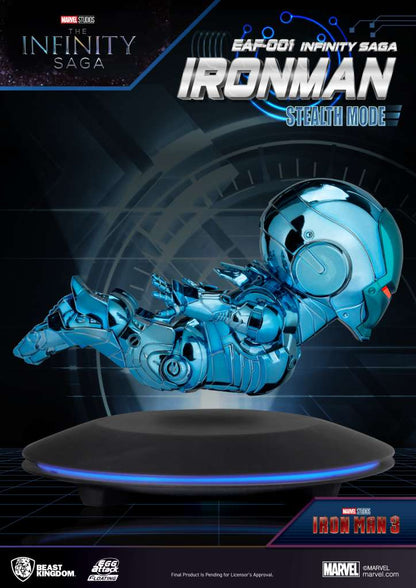 MARVEL MINI UOVA ATTACK FIGURES THE INFINITY SAGA IRONMAN STEALTH MODE 16 CM BEAST KINGDOM TOYS