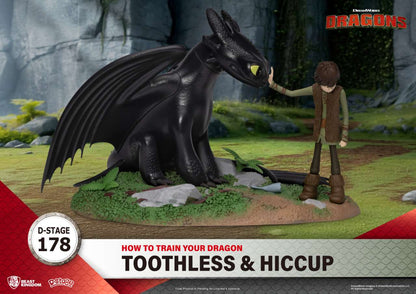 HOW TRAIN YOUR DRAGON TOOTHLESS & HICCUP
