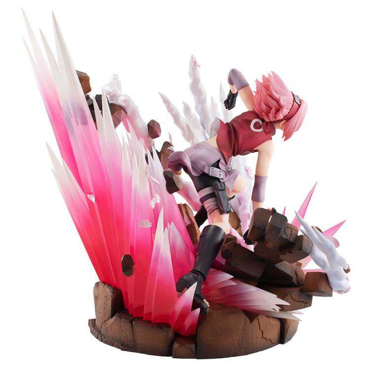NARUTO GALS PVC STATUA DX HARUNO SAKURA VERSION 3 27 CM MEGAHOUSE