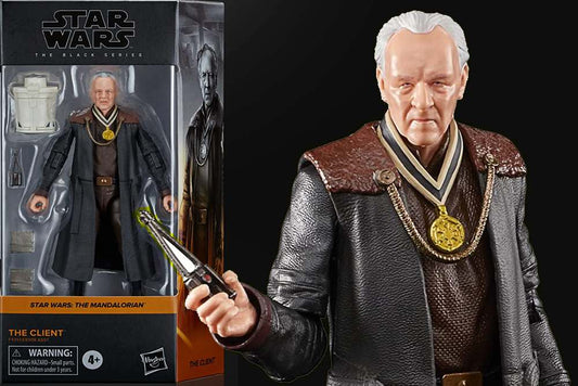 STAR WARS: THE MANDALORIAN BLACK SERIES ACTION FIGURA 2022 THE CLIENT 15 CM HASBRO