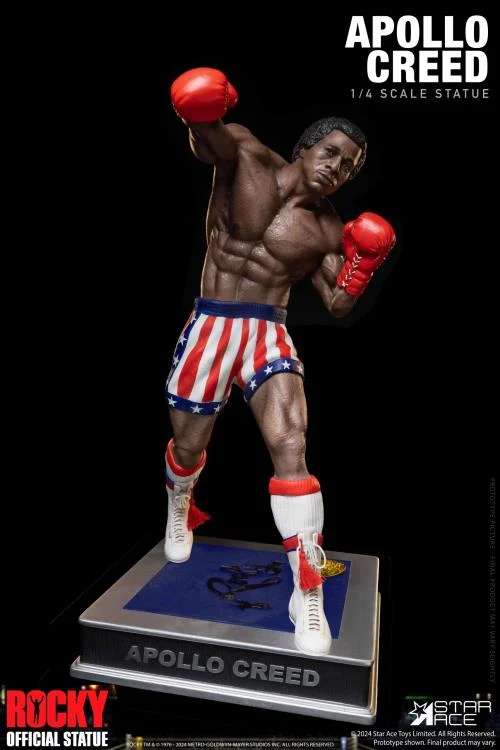 APOLLO CREED EPIC FIGHT 1/4 SCALE STAT
