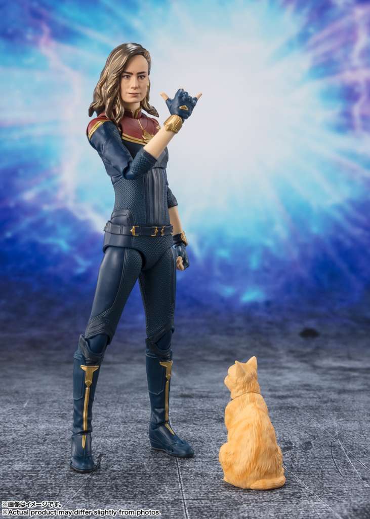BANDAI CAPTAIN MARVEL - MARVEL S.H.FIGUARTS S ACTION FIGURE 14 cm