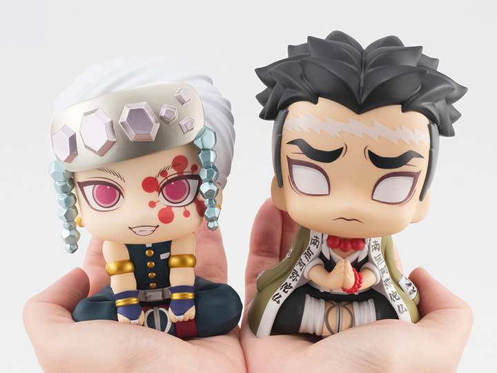 MEGAHOUSE GYOMEI & UZUI - DEMON SLAYER LOOK UP + SET MINI FIGURA 10 cm