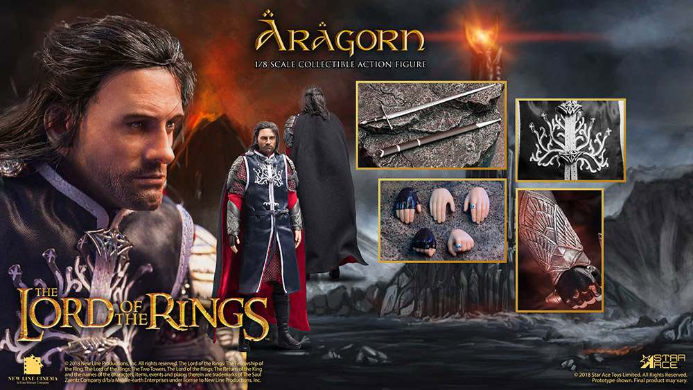 LOTR KING ARAGORN 2.0 REGULAR 1/8 FIGURE