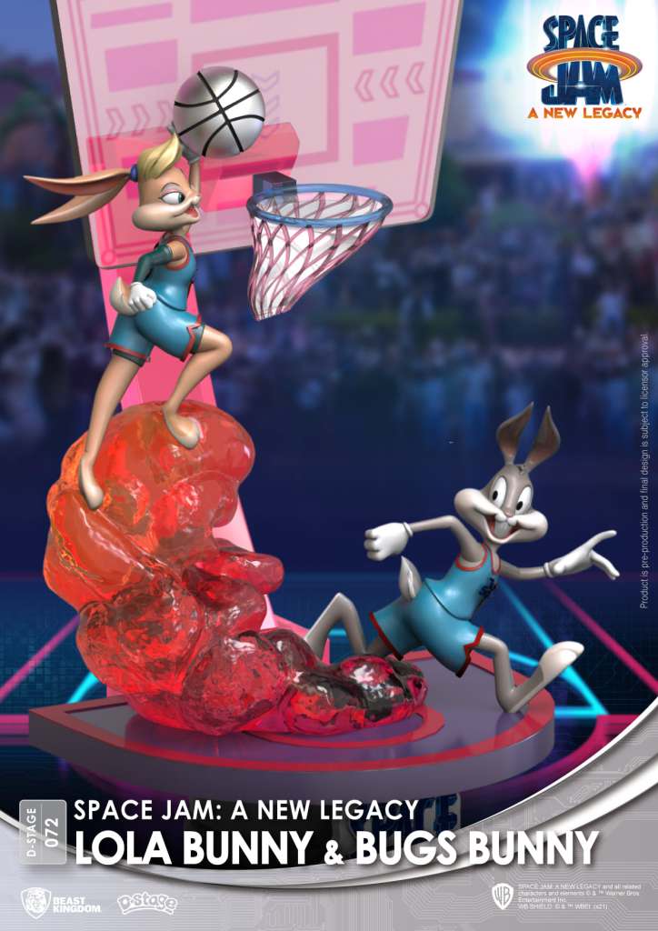 D-STAGE SPACE JAM 2 LOLA + BUG BUNNY