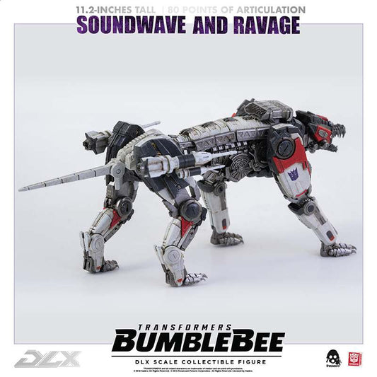 BUMBLEBEE SOUNDWAVE AND RAVAGE DLX AF