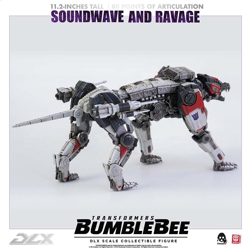 BUMBLEBEE SOUNDWAVE AND RAVAGE DLX AF