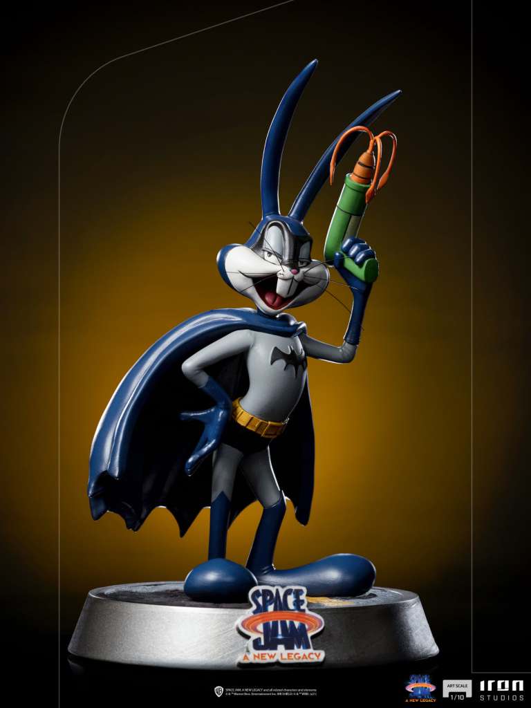 SPACE JAM 2 BUGS BUNNY BATMAN 1/10 STAT