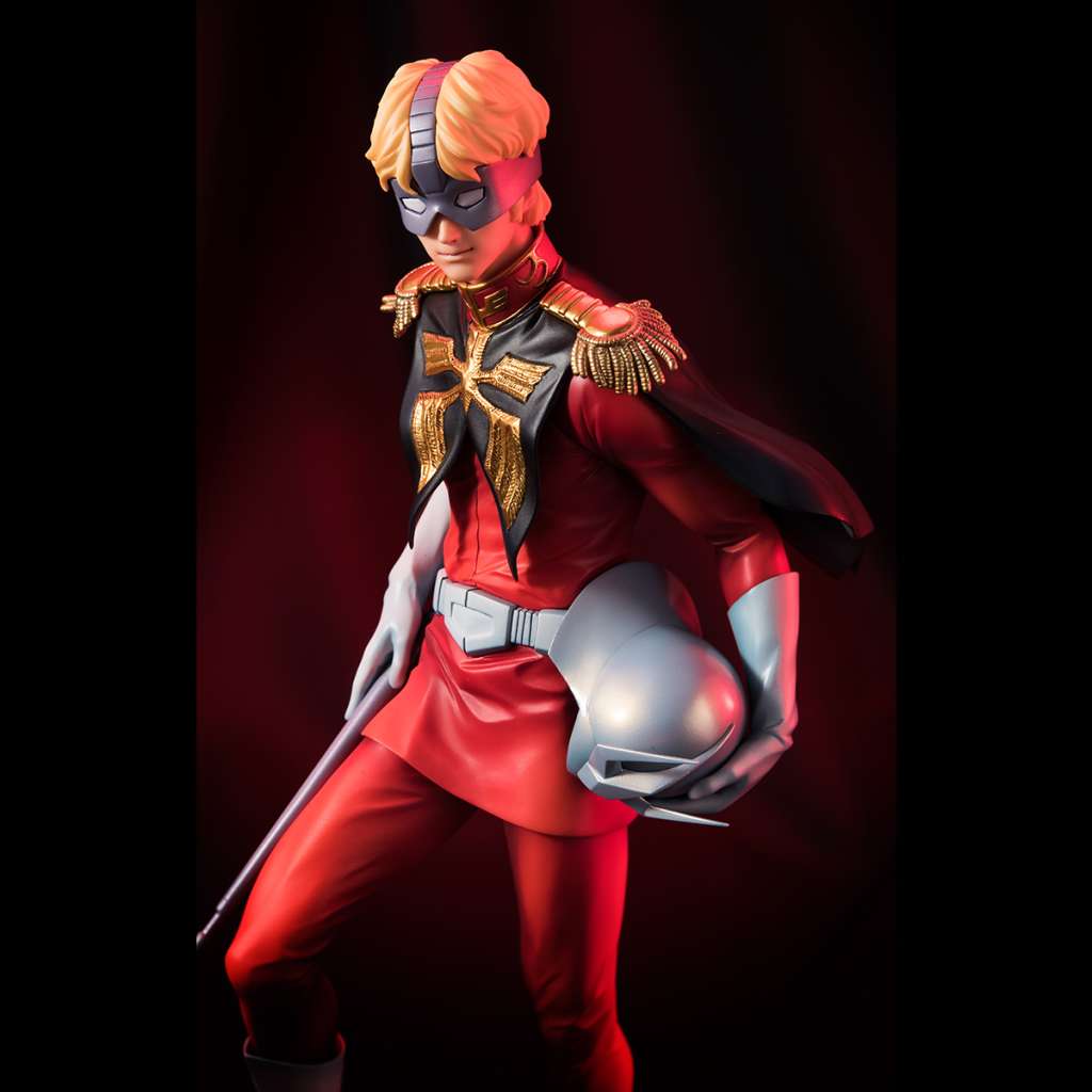 MOBILE SUIT GUNDAM GGG STATUA CHAR AZNABLE 21 CM MEGAHOUSE