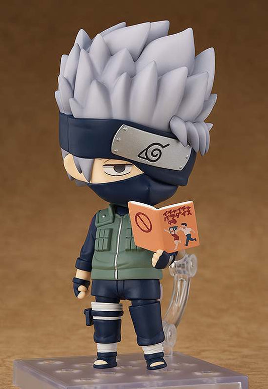 NARUTO SHIPPUDEN NENDOROID PVC ACTION FIGURA KAKASHI HATAKE (3RD-RUN) 10 CM GOOD SMILE COMPANY