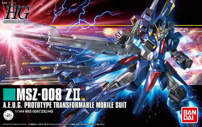 BANDAI HGUC Z II 1/144 MODEL KIT 13 cm