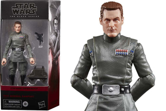 STAR WARS THE BAD BATCH BLACK SERIES ACTION FIGURA 2021 VICE ADMIRAL RAMPART 15 CM HASBRO
