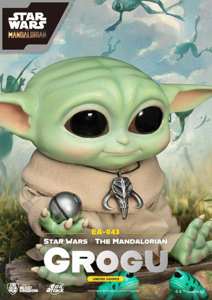 BEAST KINGDOM EGG ATTACK SW MANDALORIAN GROGU STATUA W24xD16.5xH18cm