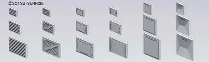 BANDAI BUILDERS PARTS HD MS PANEL 01 MODEL KIT