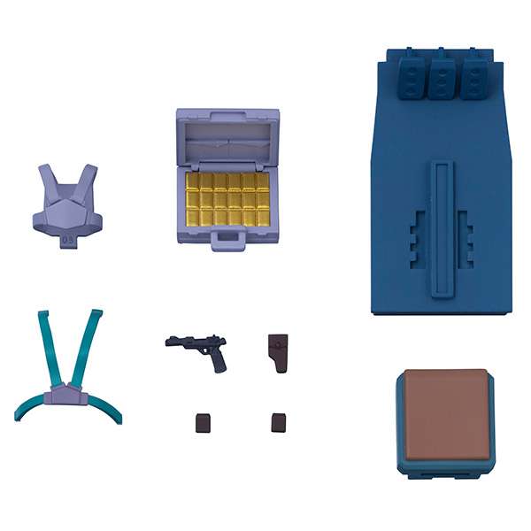 MEGAHOUSE - GUNDAM MS EARTH FED. FORCE SAYLA MASS ACTION FIGURE 10 cm