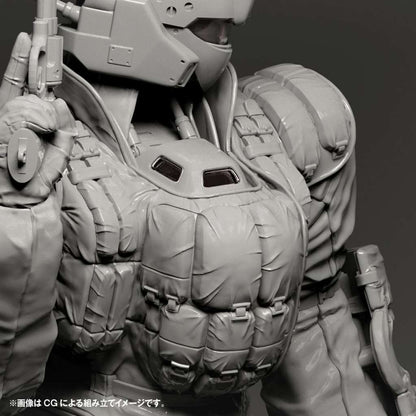 KAIYODO PATLABOR INGRAM REACTIVE ARMOR #1 ARTPLA MODEL KIT 23 cm