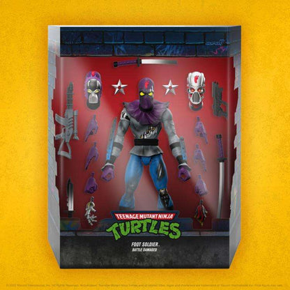 TMNT ULTIMATES! W11 FOOT SOLD BAT DAM AF