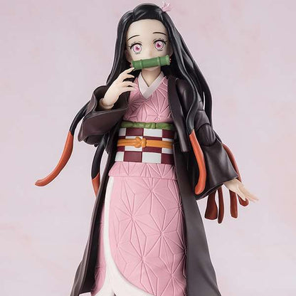 Demon Slayer: Kimetsu No Yaiba S.h. Figuarts Action Figura Nezuko Kamado 13 Cm Bandai Tamashii Nations