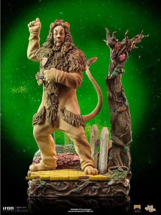 WIZARD OF OZ CROWARD LION 1/10 DLX STAT
