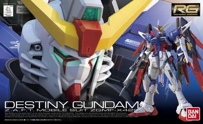 RG GUNDAM DESTINY 1/144