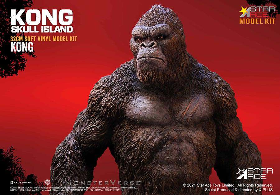 X-PLUS KONG VINYL MODEL KIT 30 cm
