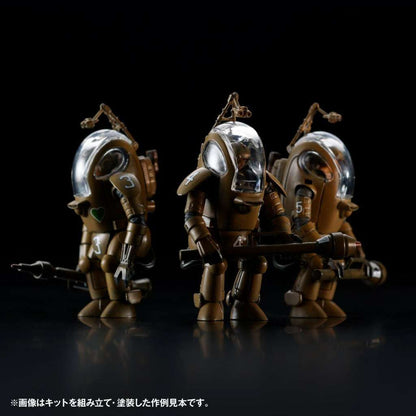 MASCHINEN KRIEGER PKAPE SET 3P ARTPLA MK MODEL KIT KAIYODO