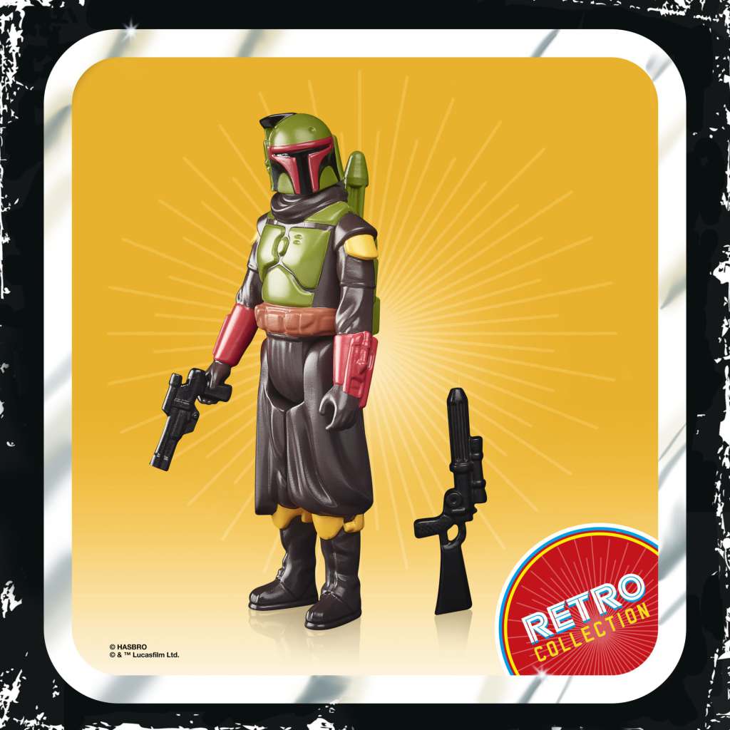 STAR WARS THE MANDALORIAN RETRO COLLECTION ACTION FIGURA 2022 BOBA FETT (MORAK) 10 CM HASBRO