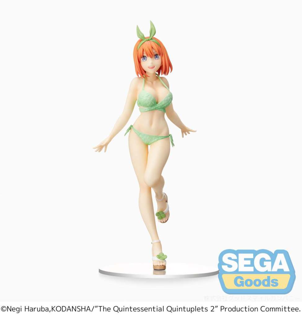 THE QUINTESSENTIAL QUINTUPLETS 2 PM PVC STATUA YOTSUBA NAKANO 20 CM SEGA