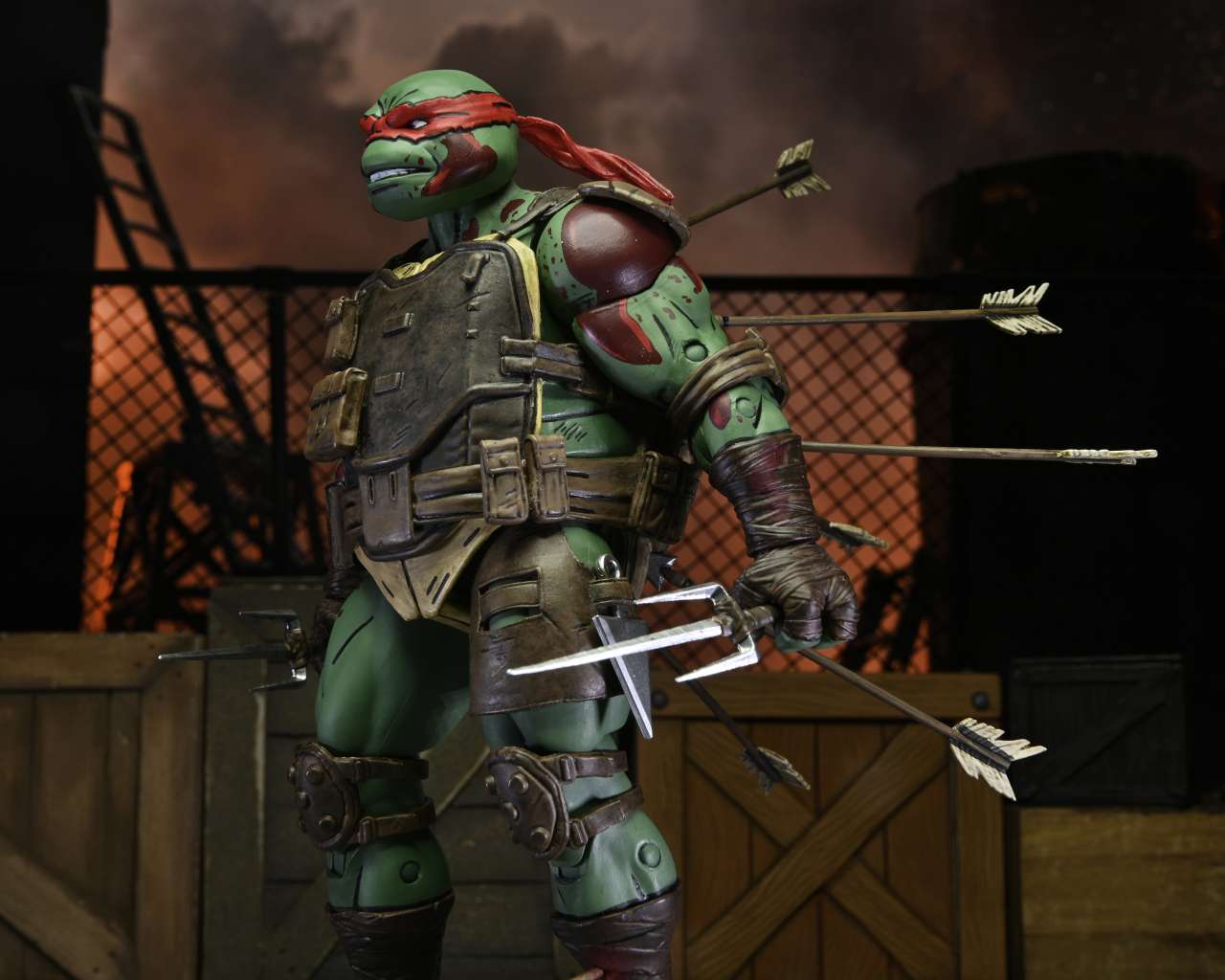 TMNT LAST RONIN RAPHAEL ULT FIRSTFALL AF