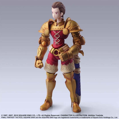 SQUARE ENIX FF TACTICS DELITA HEIRAL BRING ARTS AF ACTION FIGURE 14 cm