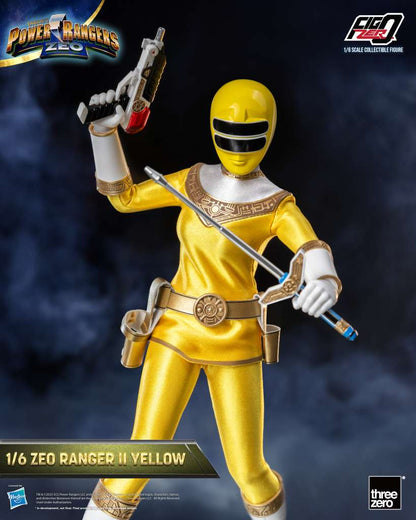 POWER RANGERS ZEO FIGZERO ACTION FIGURA 1/6 RANGER II YELLOW 30 CM THREEZERO
