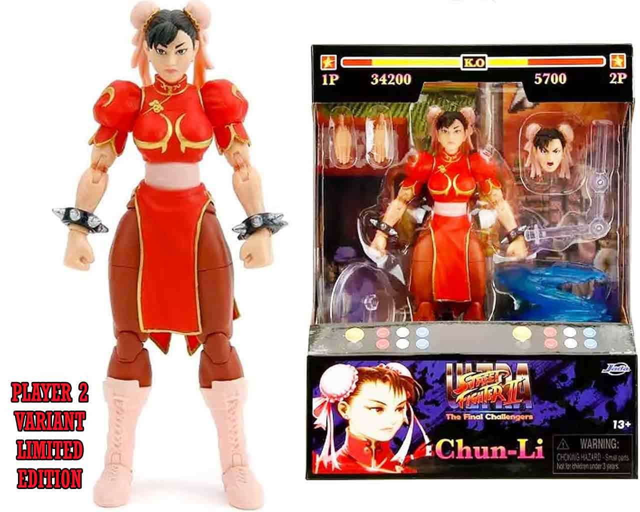 STREETFIGHTER II CHUN LI RED AF