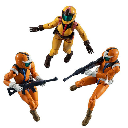 MEGAHOUSE - GUNDAM MS EARTH FED. FORCE BOX SET ACTION FIGURE 10 cm