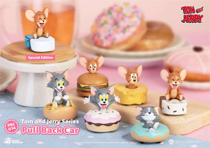 TOM & JERRY PULL BACK CARS BLIND BOX 6-PACK BEAST KINGDOM TOYS