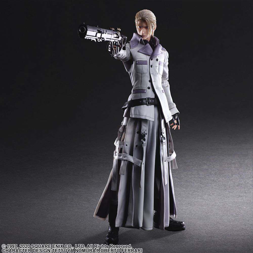 SQUARE ENIX FF VII REMAKE RUFUS SHINRA PLAY ARTS KAI ACTION FIGURE 27 cm