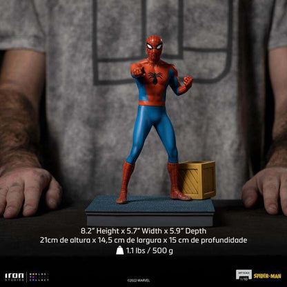 IRON STUDIOS SPIDER-MAN ANIMATED 60S 1/10 STATUA 21 cm