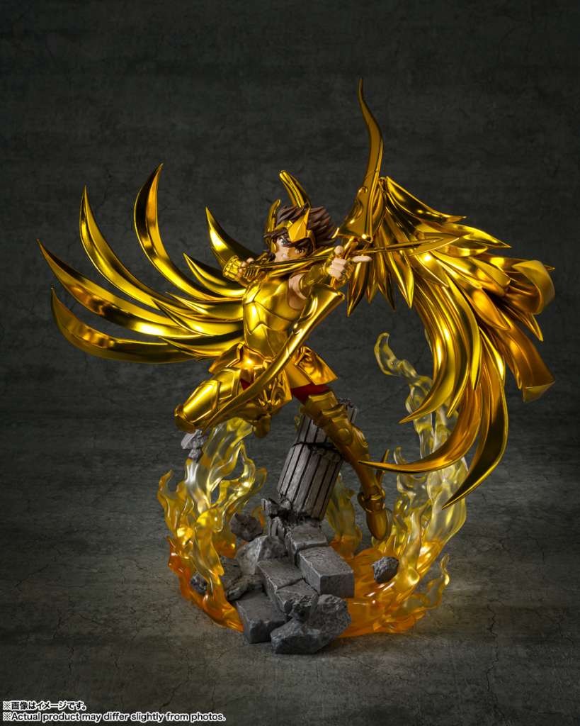 SAINT SEIYA FIGUARTS ZERO METALLIC TOUCH STATUA PEGASUS SAGITTARIUS 25 CM BANDAI