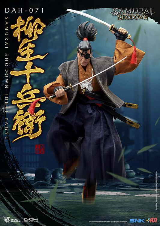 SAMURAI SHODOWN DYNAMIC 8CTION HEROES ACTION FIGURA 1/9 JUBEI YAGYU 21 CM BEAST KINGDOM TOYS