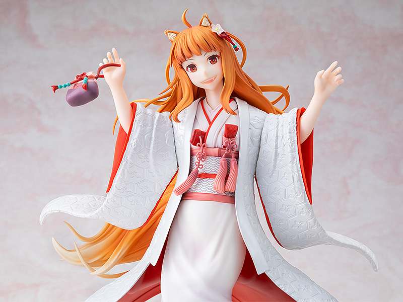 SPICE E WOLF PVC STATUA 1/7 WISE WOLF HOLO WEDDING KIMONO VER. 26 CM KADOKAWA