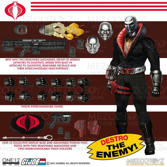 ONE 12 COLL GI JOE DESTRO