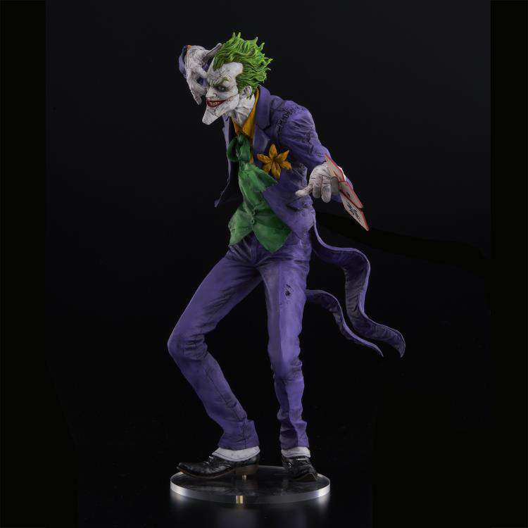 DC COMICS SOFBINAL SOFT VINILE STATUA THE JOKER LAUGHING PURPLE VER. 30 CM UNION CREATIVE