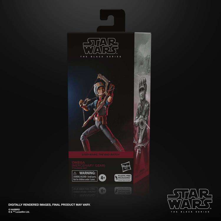 STAR WARS: THE BAD BATCH BLACK SERIES ACTION FIGURA OMEGA (MERCENARY GEAR) 15 CM HASBRO