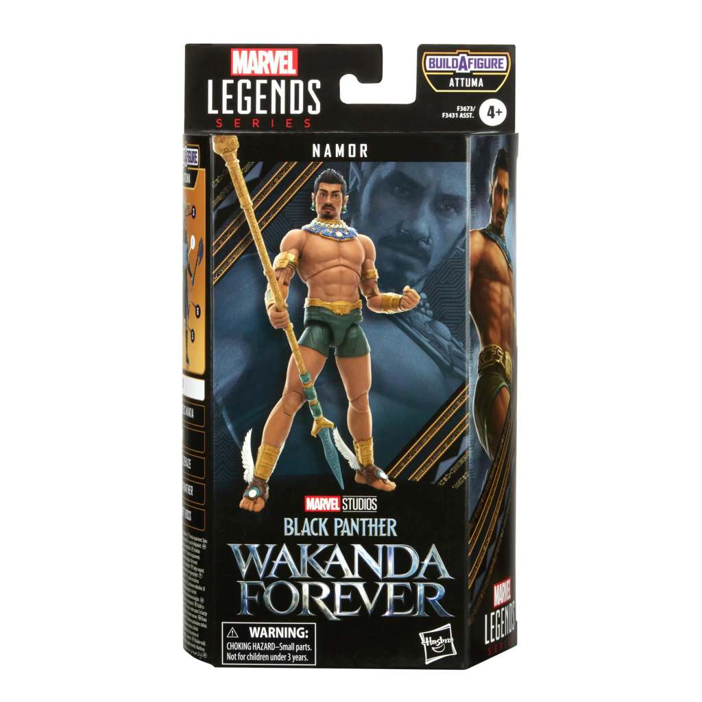 HASBRO ML BLP2 ATTUMA SERIES NAMOR AF ACTION FIGURE